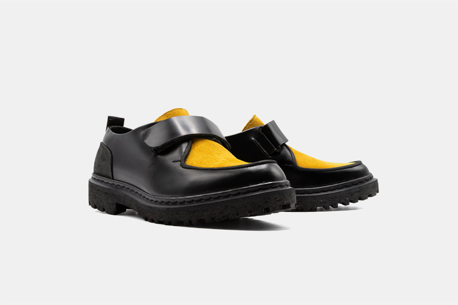 Zapato Mujer - Viszla Black / Mostaza — Bestias