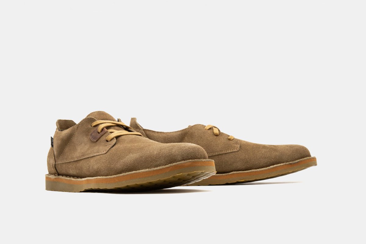 Shoes - Botín Hombre - Pudú Low Suede Almendra - BESTIAS