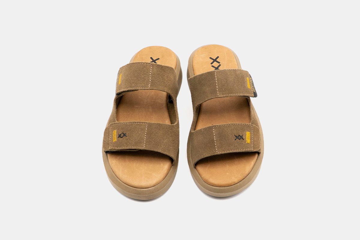 Shoes - Sandalia Mujer - Pantai Suede Castor - BESTIAS