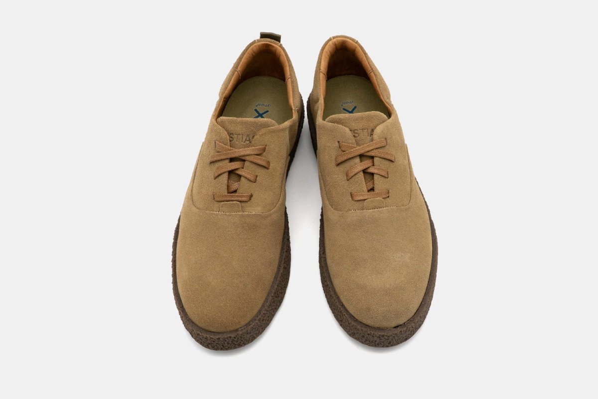 Shoes - Zapatilla Hombre - Mako Suede Camel - BESTIAS