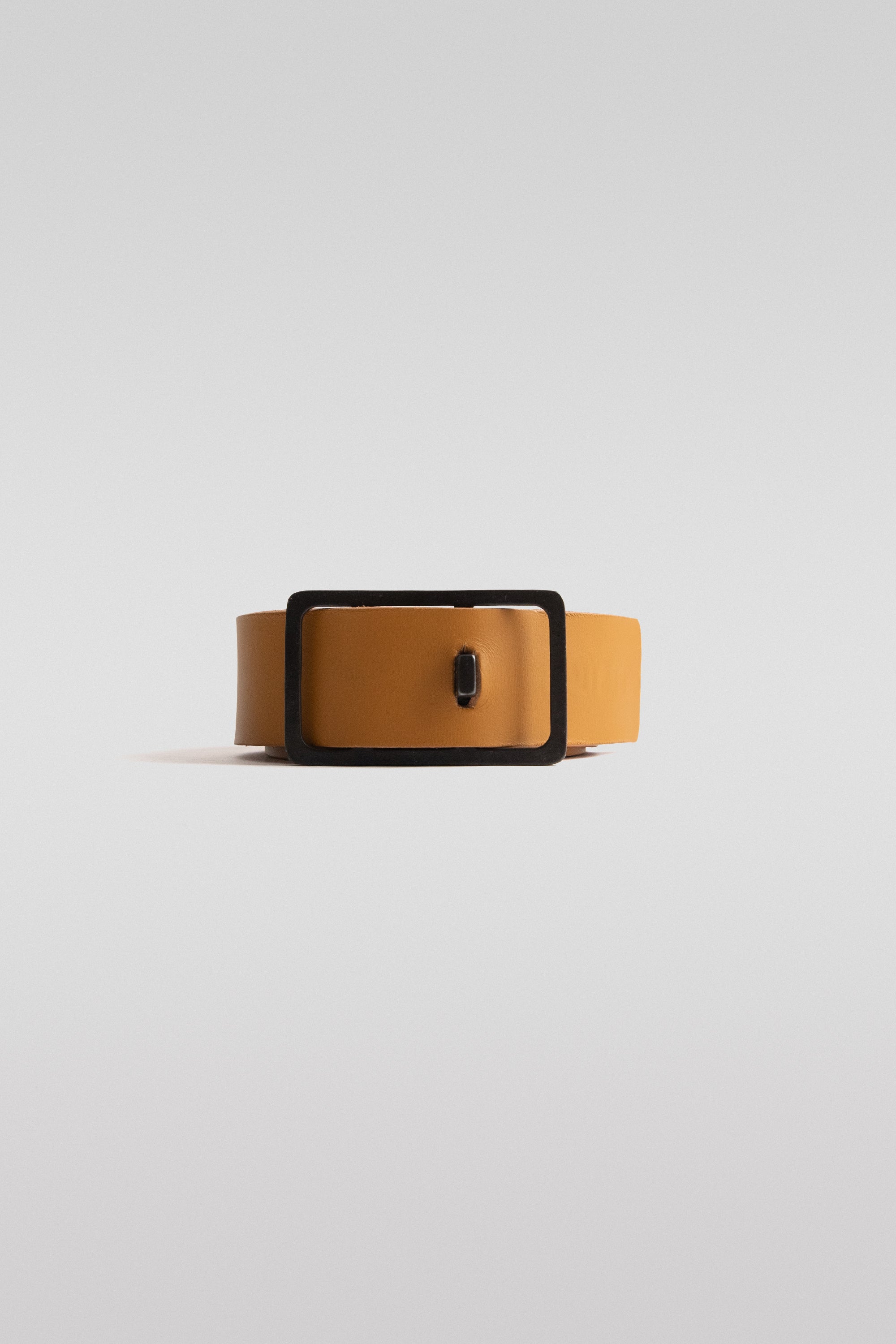 Cinturón Minimal Camel/Negro