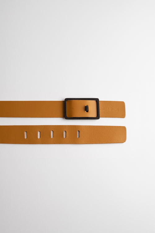 Cinturón Minimal Camel/Negro