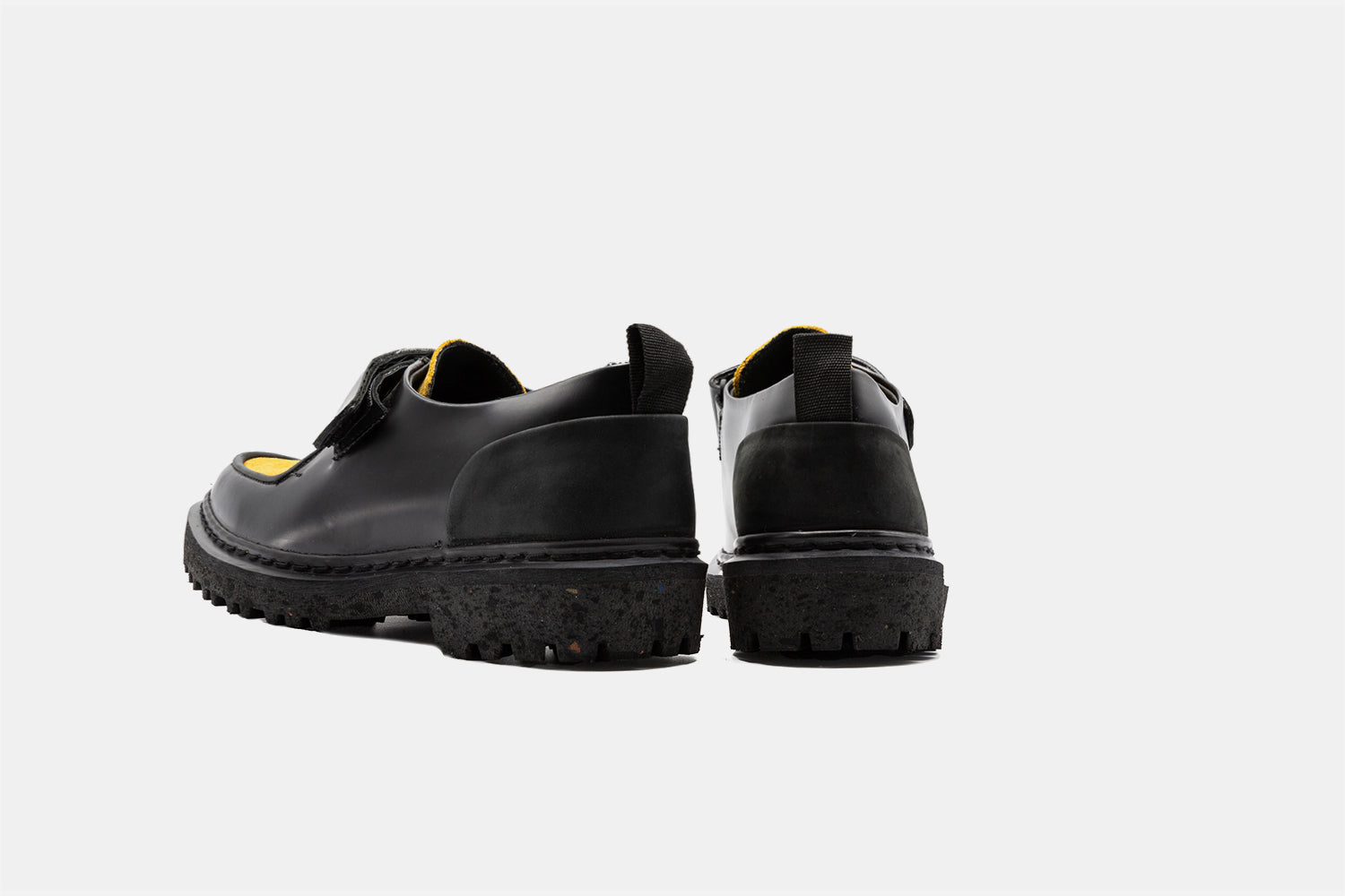 Zapato Mujer - Viszla Black / Mostaza — Bestias