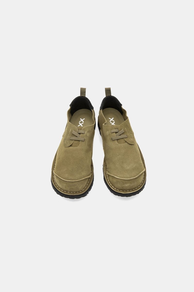 Shoes - Alpargata Barefoot Hombre - Oni Suede Verde - BESTIAS