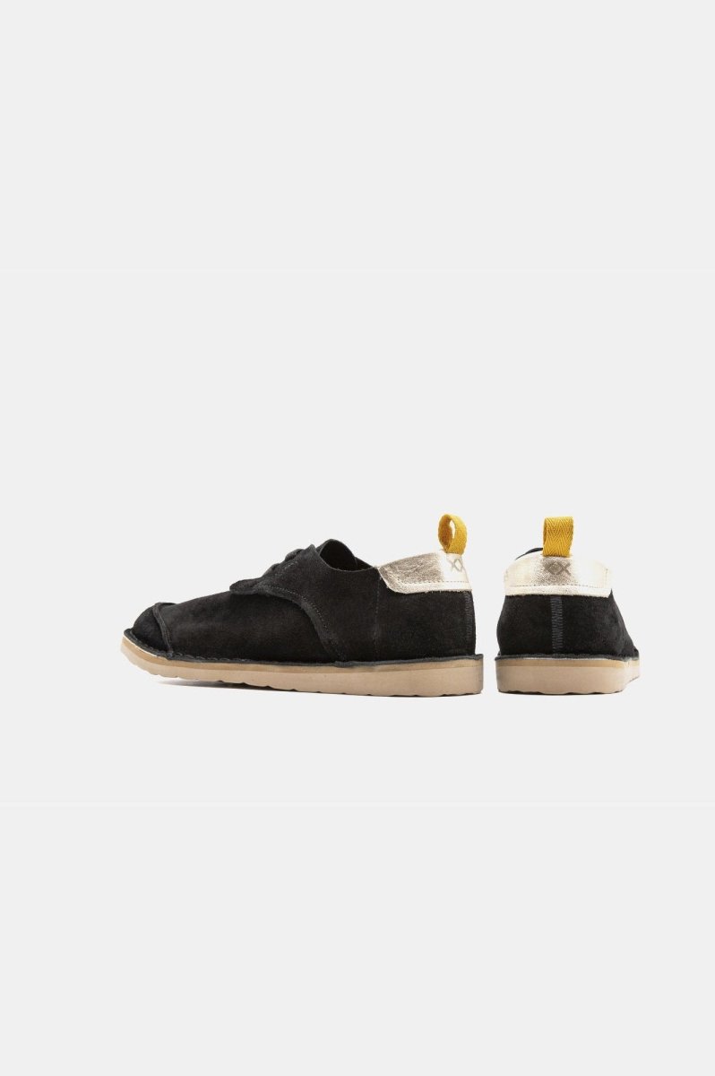 Shoes - Alpargata Mujer - Oni Suede Black - BESTIAS