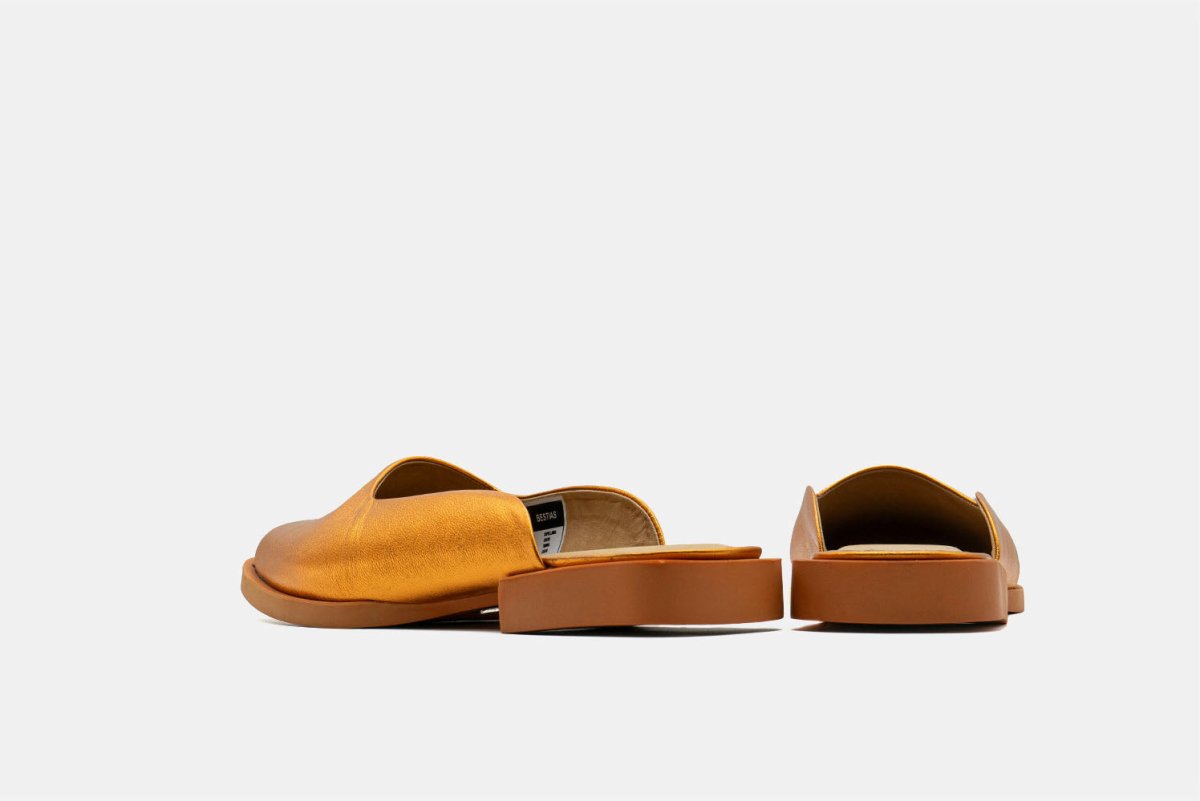 Shoes - Babucha Mujer - Manta Cobre - BESTIAS