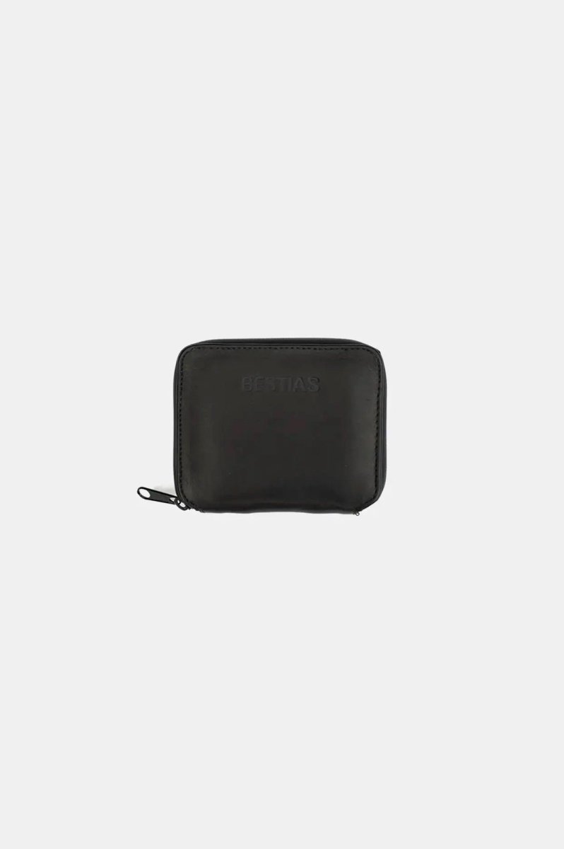 Clothing Accessories - Billetera - Mini Zip Black - BESTIAS