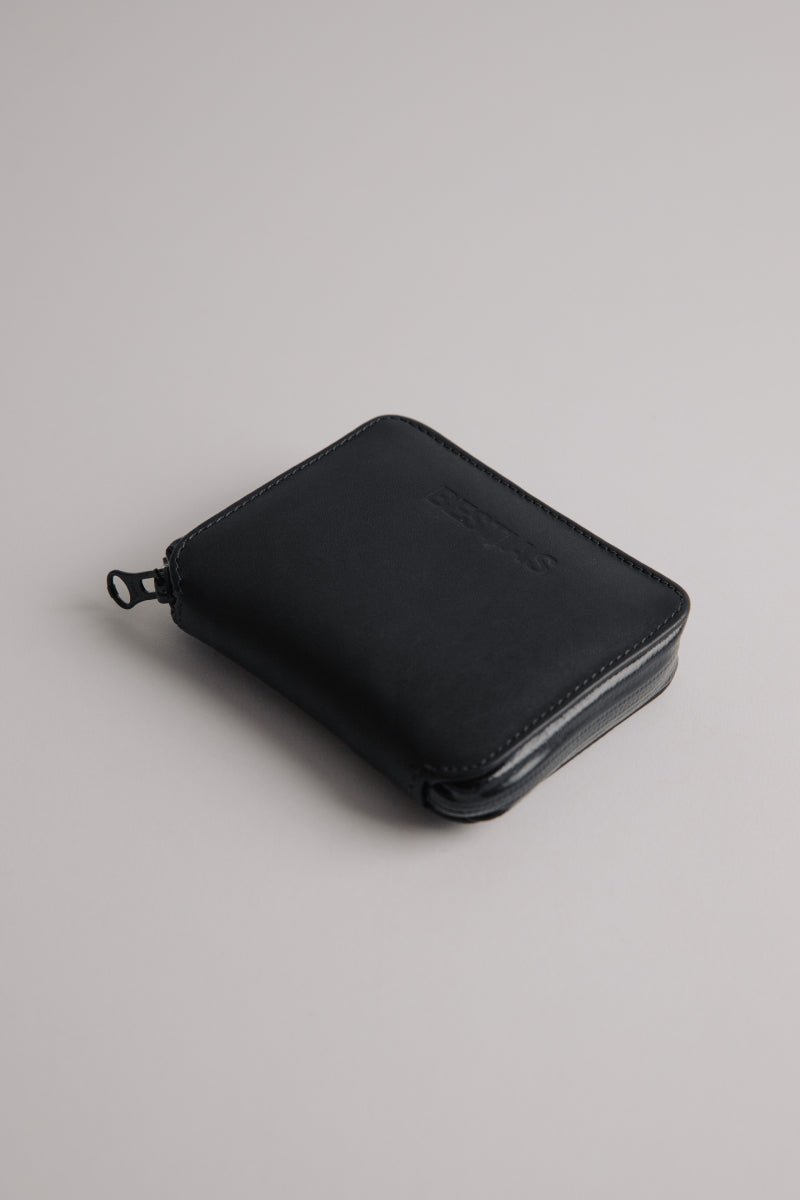 Clothing Accessories - Billetera - Mini Zip Black - BESTIAS