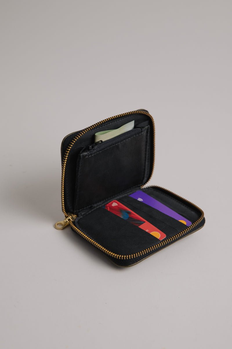 Clothing Accessories - Billetera Mini Zip | Olive - BESTIAS
