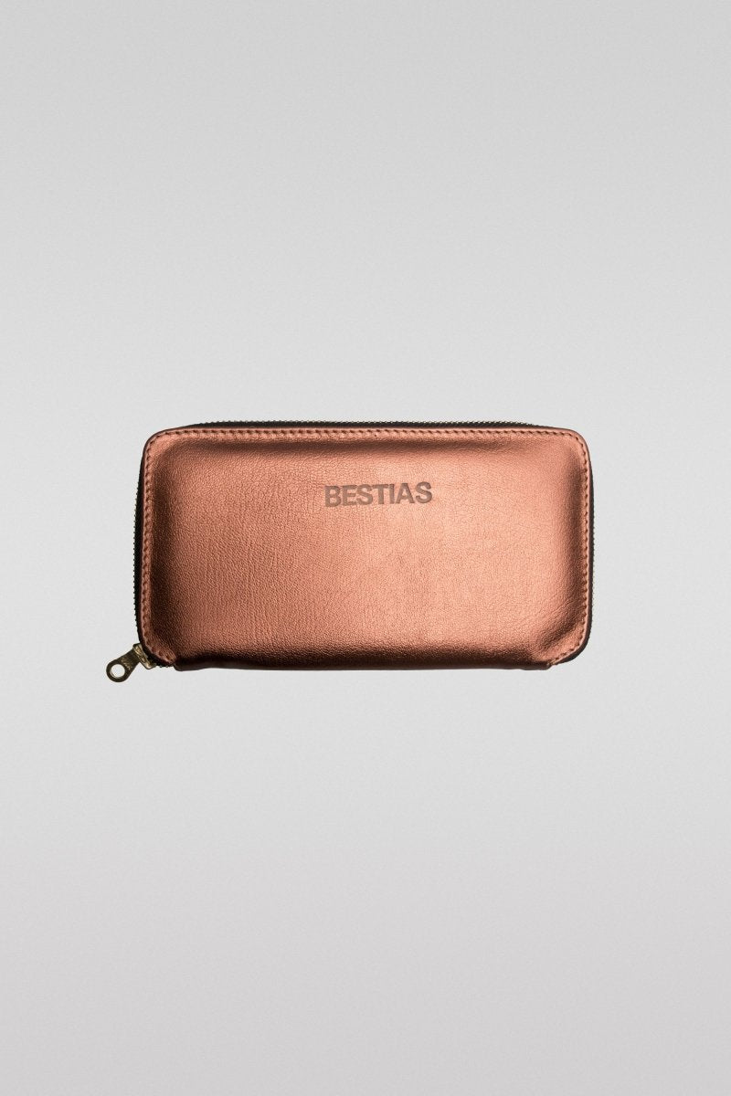 Billetera Zip | Cobre - Cobre