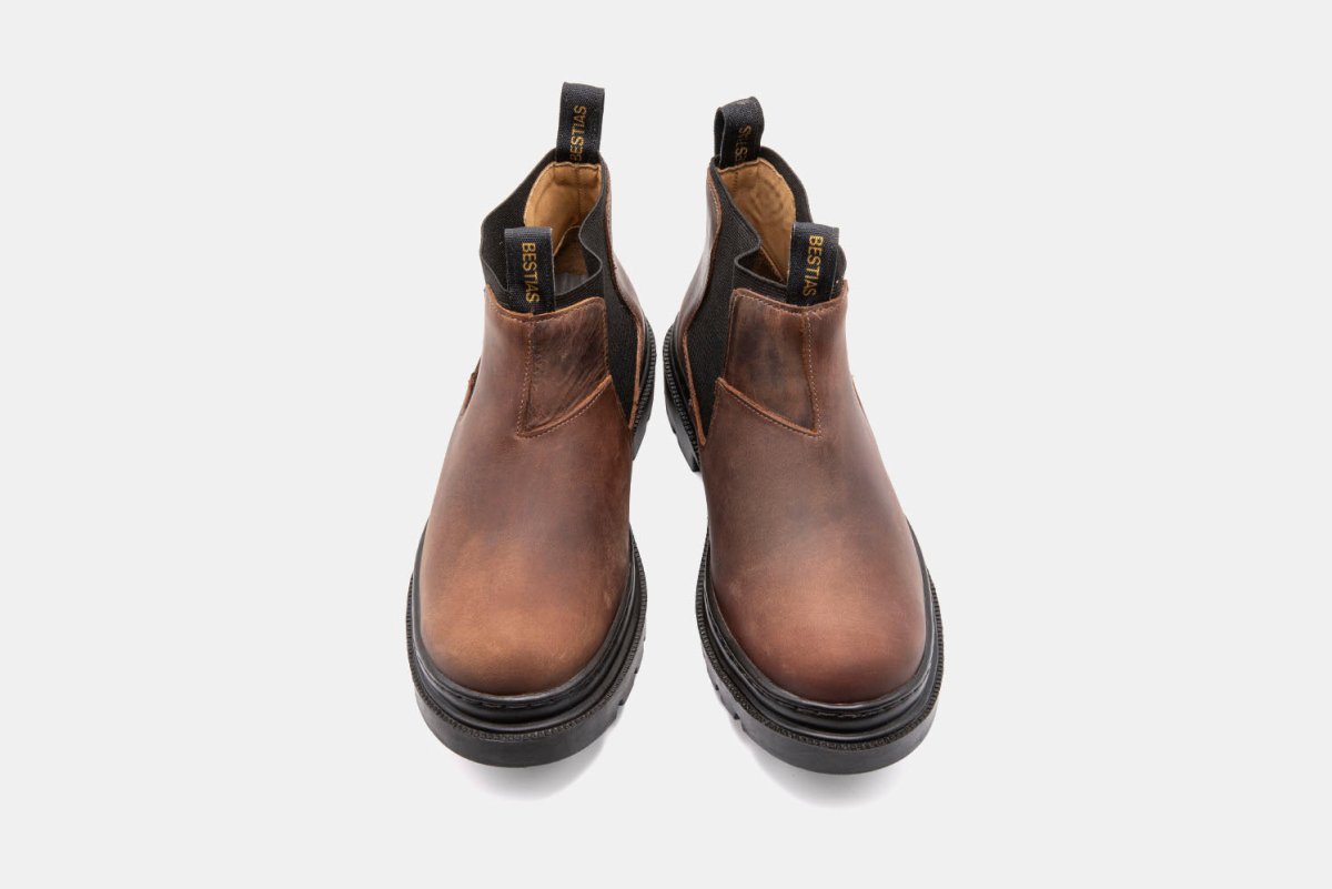 Shoes - Bota Hombre - Rana Pull Up Café - BESTIAS