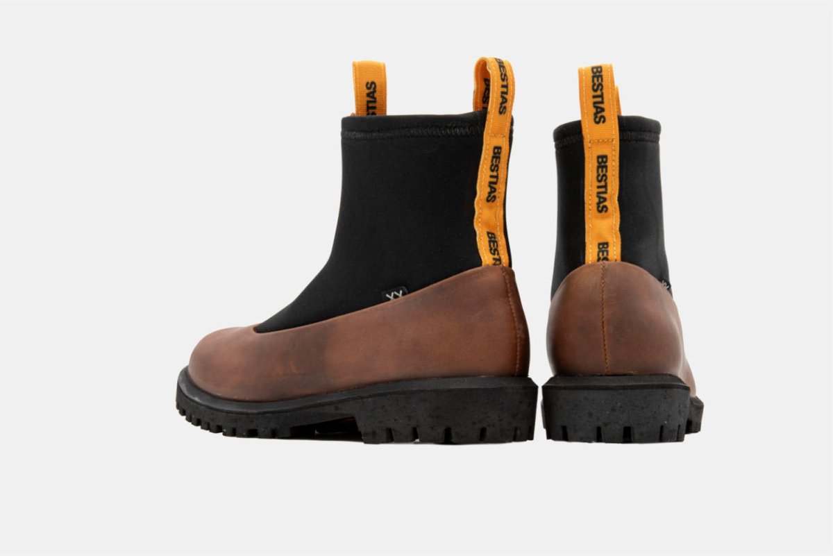 Shoes - Bota Mujer - Wabi Hi Pull Up Brown - BESTIAS