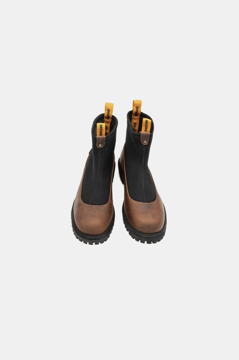 Shoes - Bota Mujer - Wabi Hi Pull Up Brown - BESTIAS