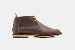 Shoes - Botín Hombre - Atlas Pull Up Brown - BESTIAS