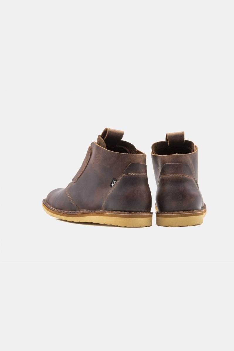 Shoes - Botín Hombre - Dingo Pull Up Brown - BESTIAS