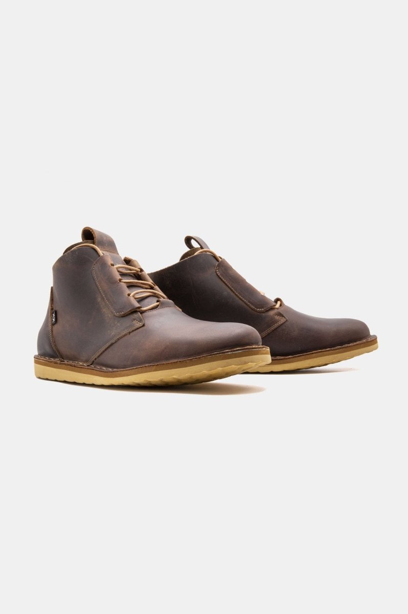 Shoes - Botín Hombre - Dingo Pull Up Brown - BESTIAS