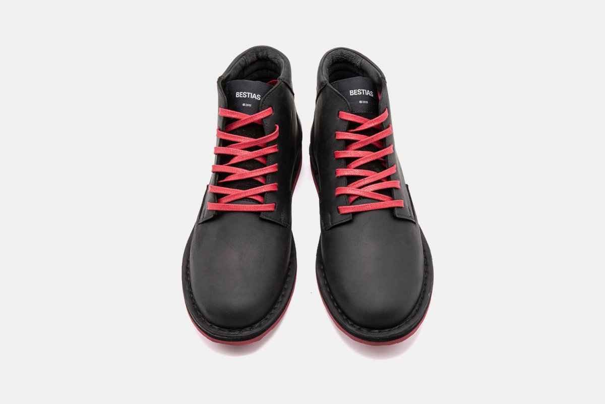 Shoes - Botín Hombre - Gerbo Black Graso - BESTIAS