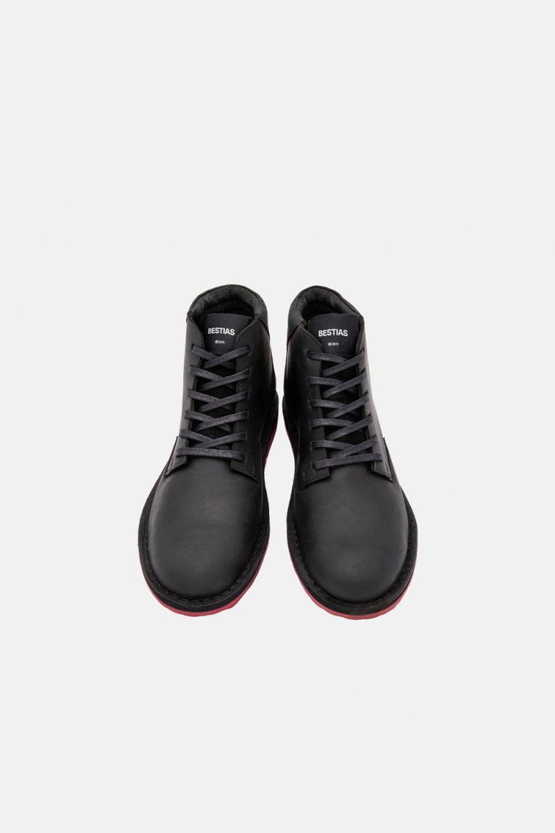 Shoes - Botín Hombre - Gerbo Black Graso - BESTIAS