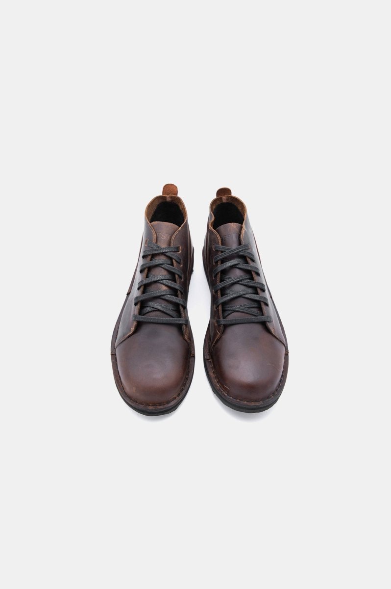 Shoes - Botín Hombre - Numbat Pull Up Brown - BESTIAS