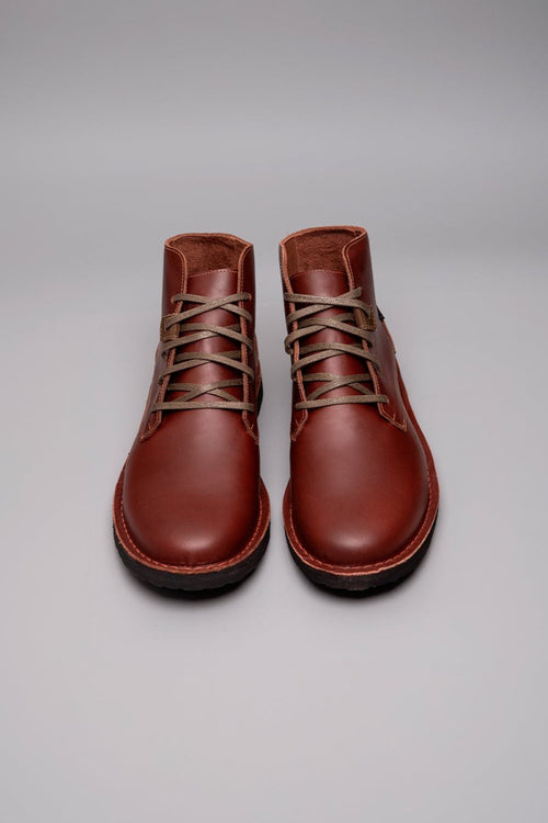  - Botín Hombre - Pudu Hi Pull Up Café - BESTIAS