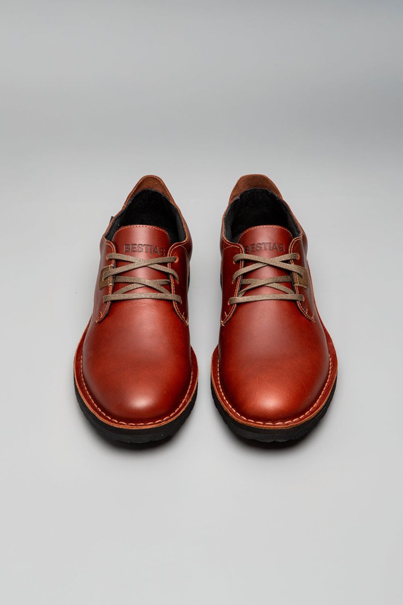 Shoes - Botín Hombre - Pudú Low Pull Up Brown - BESTIAS