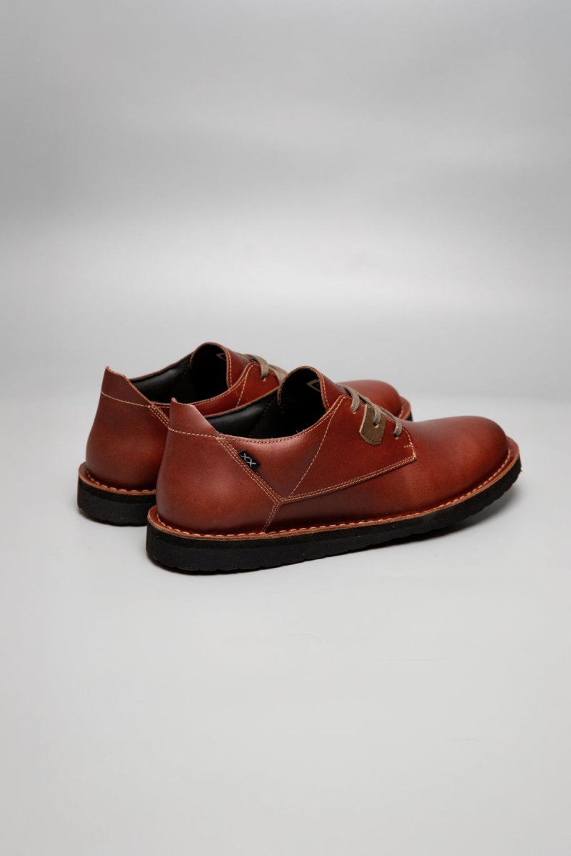Shoes - Botín Hombre - Pudú Low Pull Up Brown - BESTIAS