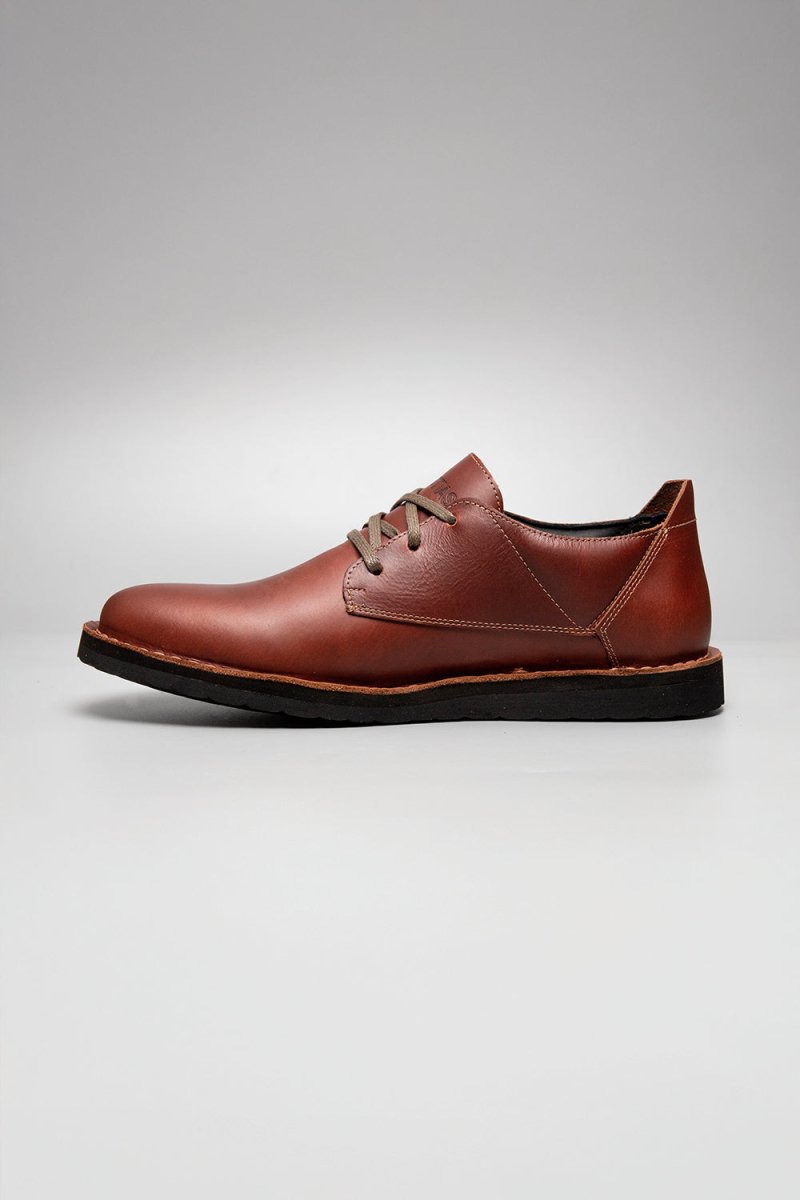 Shoes - Botín Hombre - Pudú Low Pull Up Brown - BESTIAS