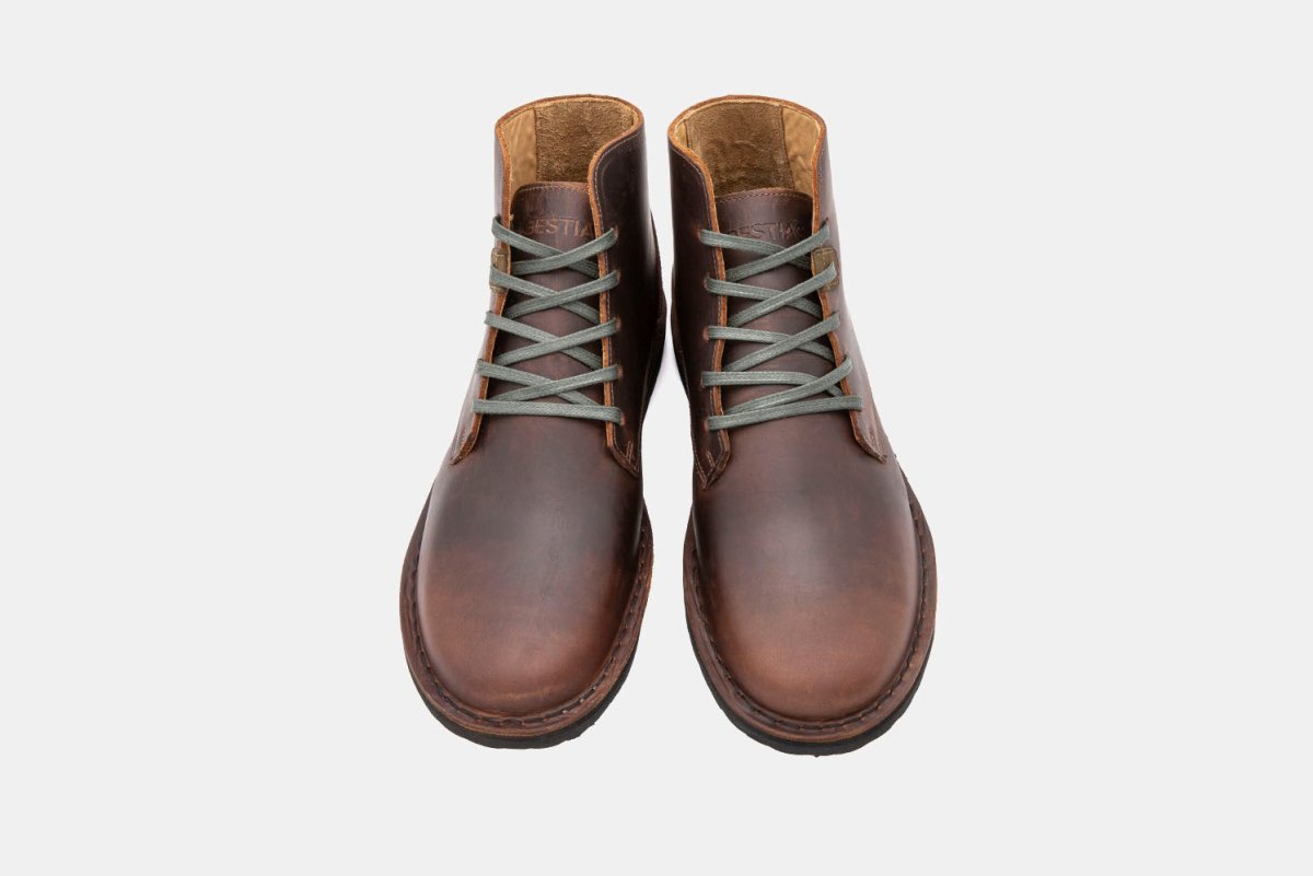 Shoes - Botín Hombre - Pudú Pull Up Café - BESTIAS