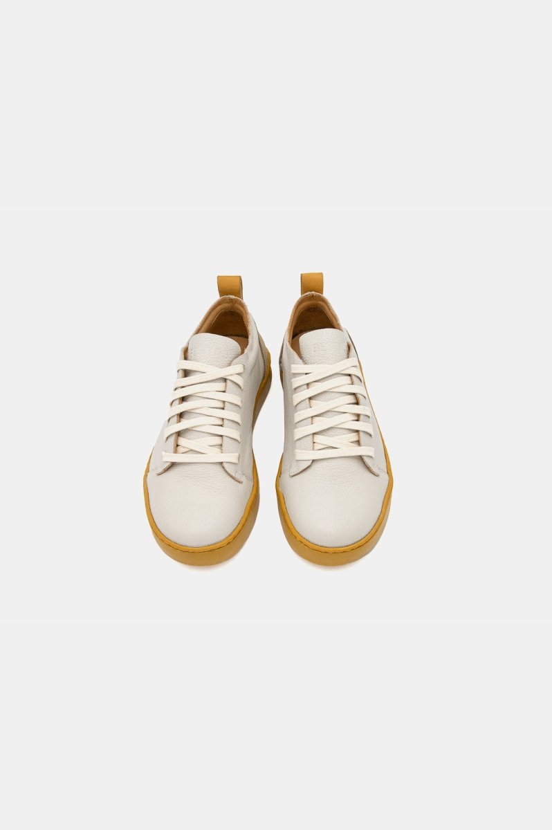 Shoes - Cayman Low | White Mostaza - BESTIAS