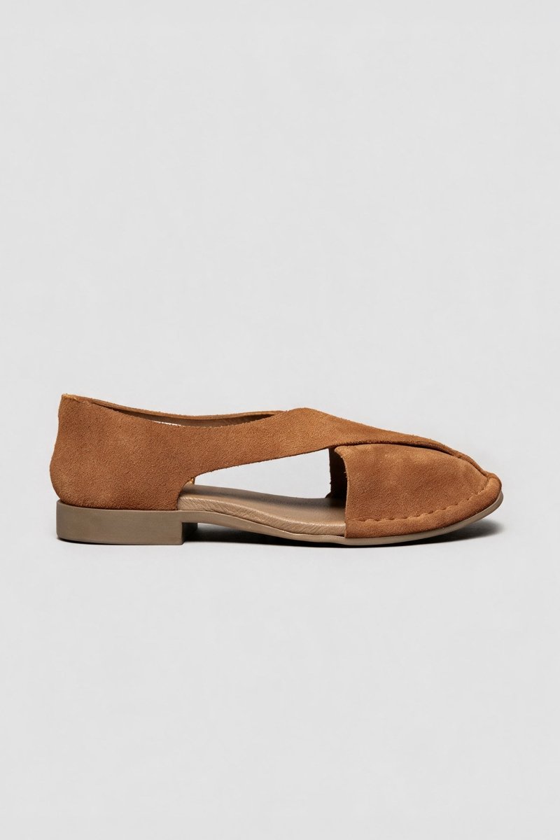 Shoes - Kaia | Suede Rum - BESTIAS