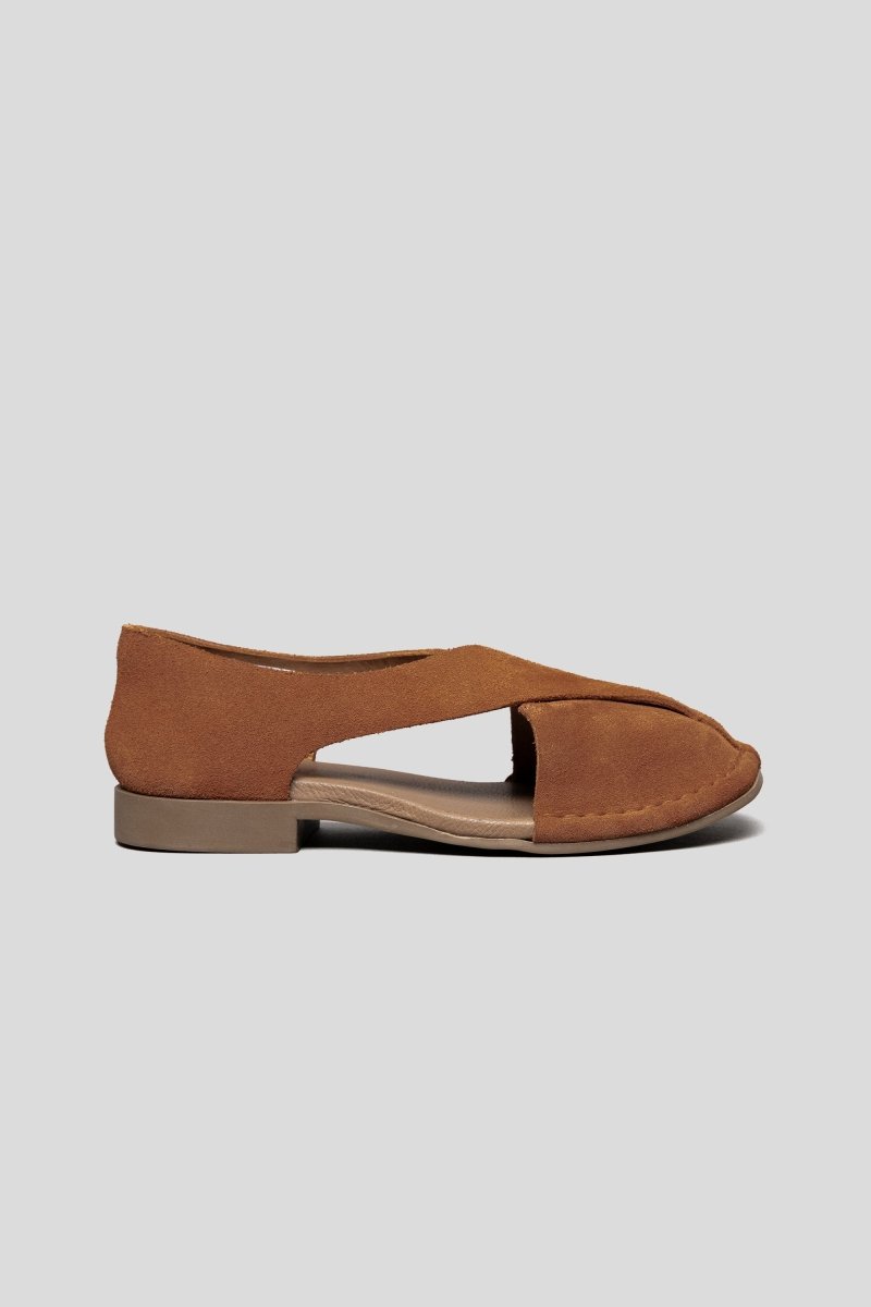 Shoes - Kaia | Suede Rum - BESTIAS