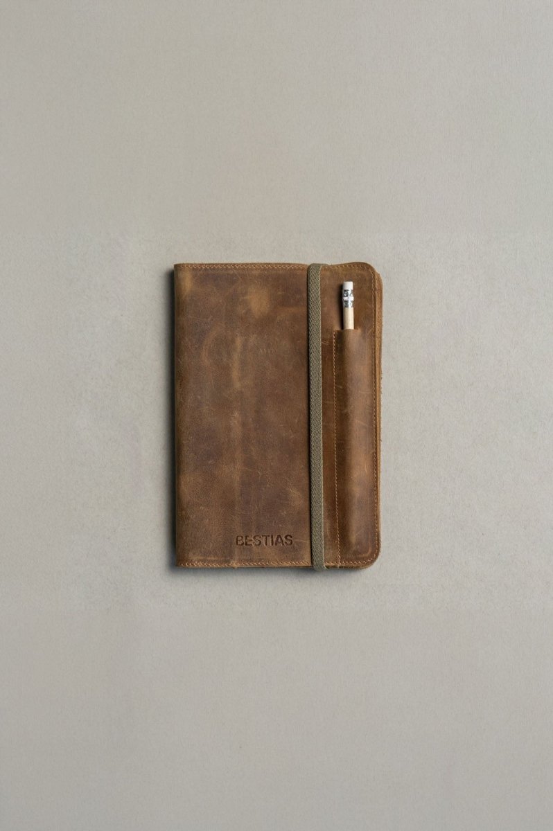 Porta Libreta Cuero - WF/V