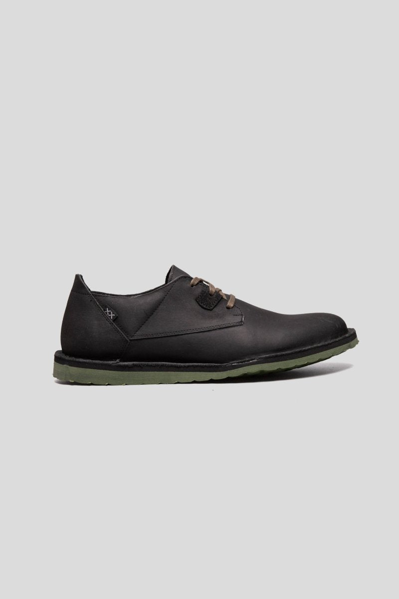 Shoes - Pudú Low | Black Graso / Green - BESTIAS