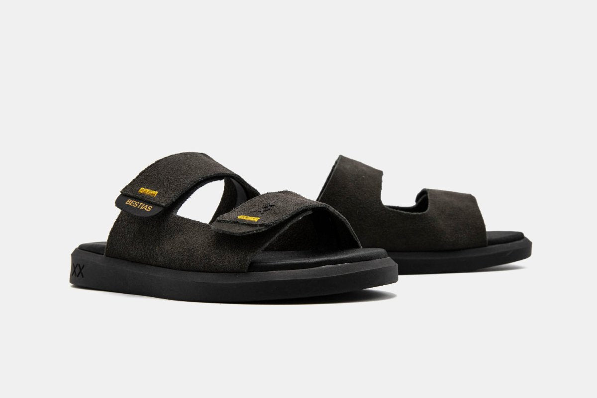 Shoes - Sandalia Hombre - Pantai Suede Onyx - BESTIAS