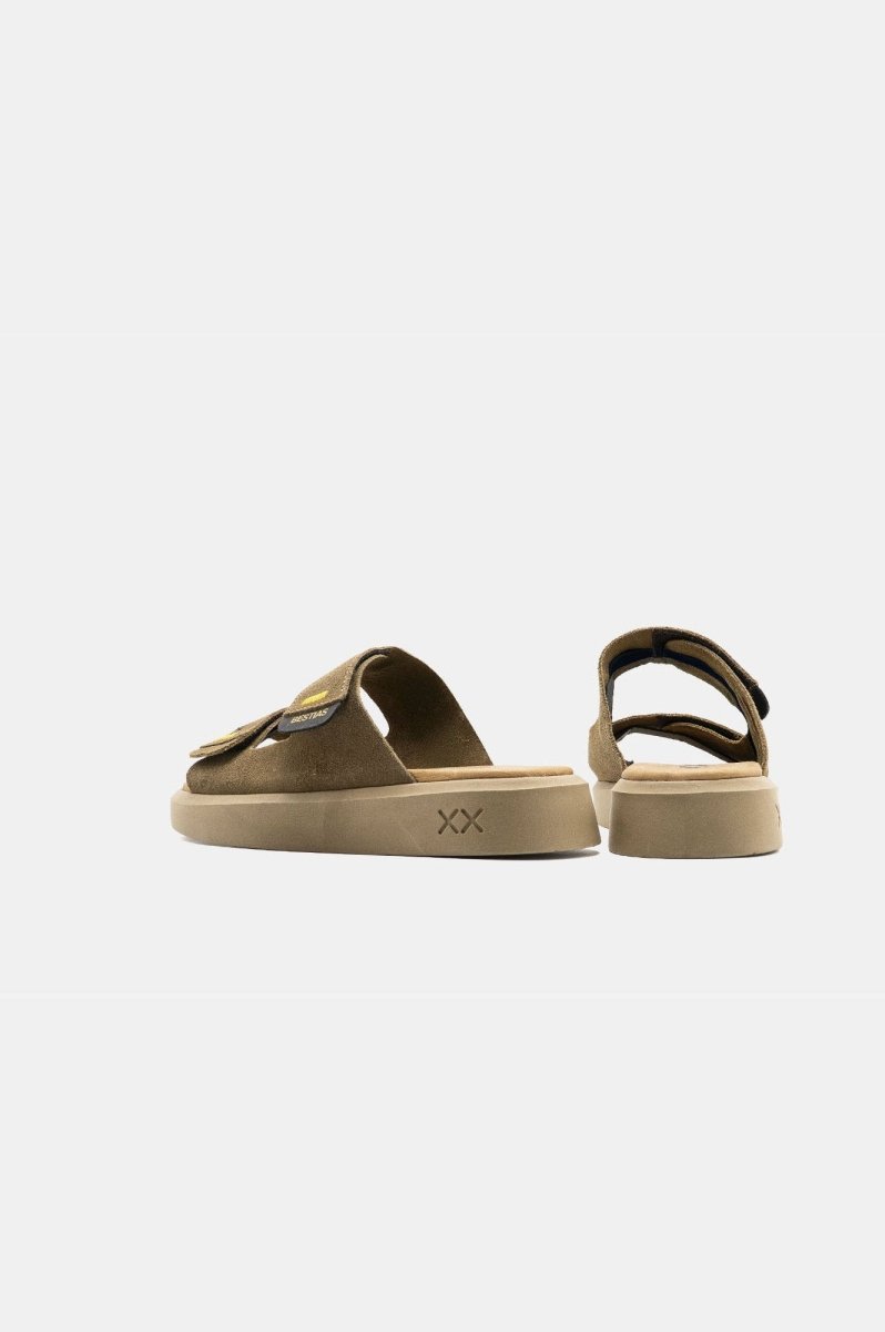Shoes - Sandalia Mujer - Pantai Suede Castor - BESTIAS
