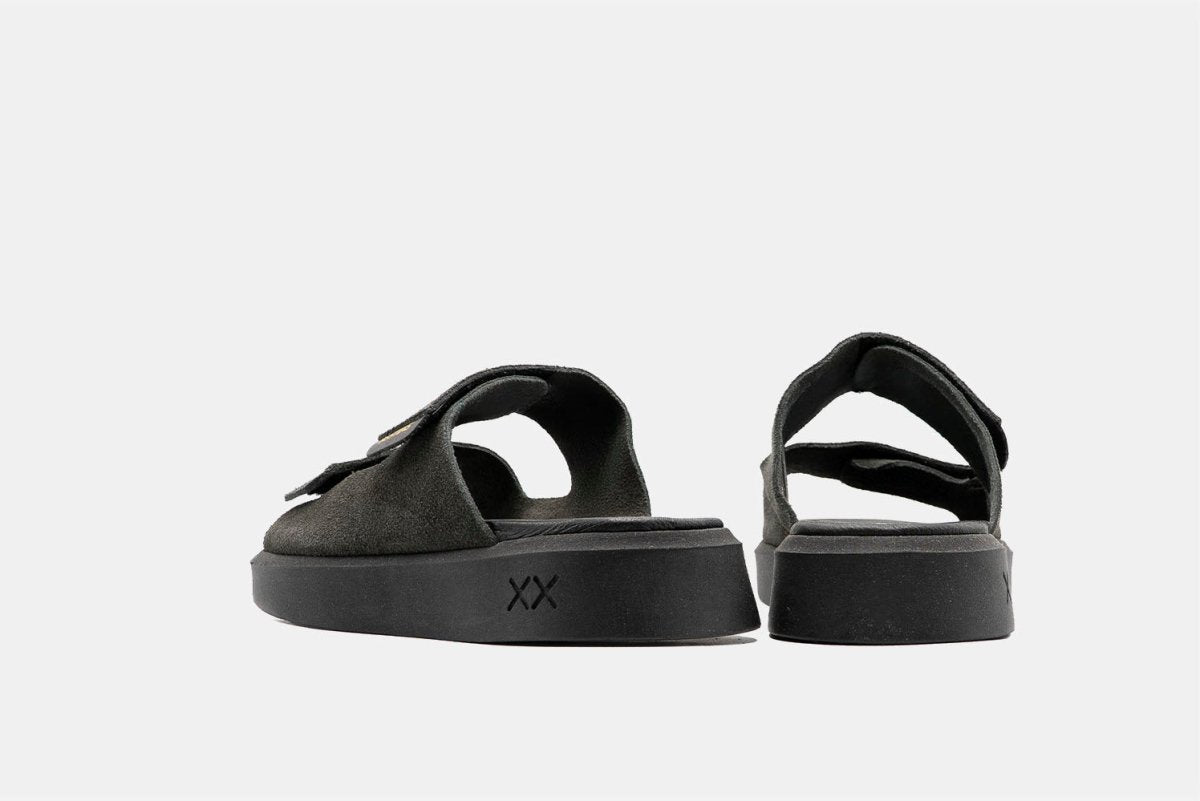 Shoes - Sandalia Mujer - Pantai Suede Onyx - BESTIAS