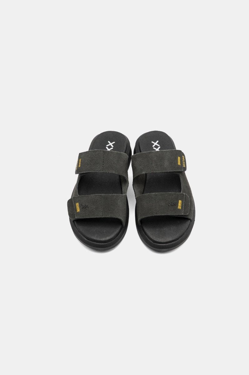 Shoes - Sandalia Mujer - Pantai Suede Onyx - BESTIAS