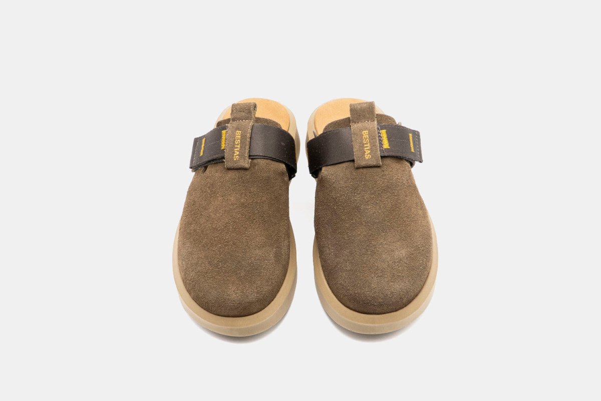 Shoes - Sueco Mujer - Oso Suede Castor - BESTIAS