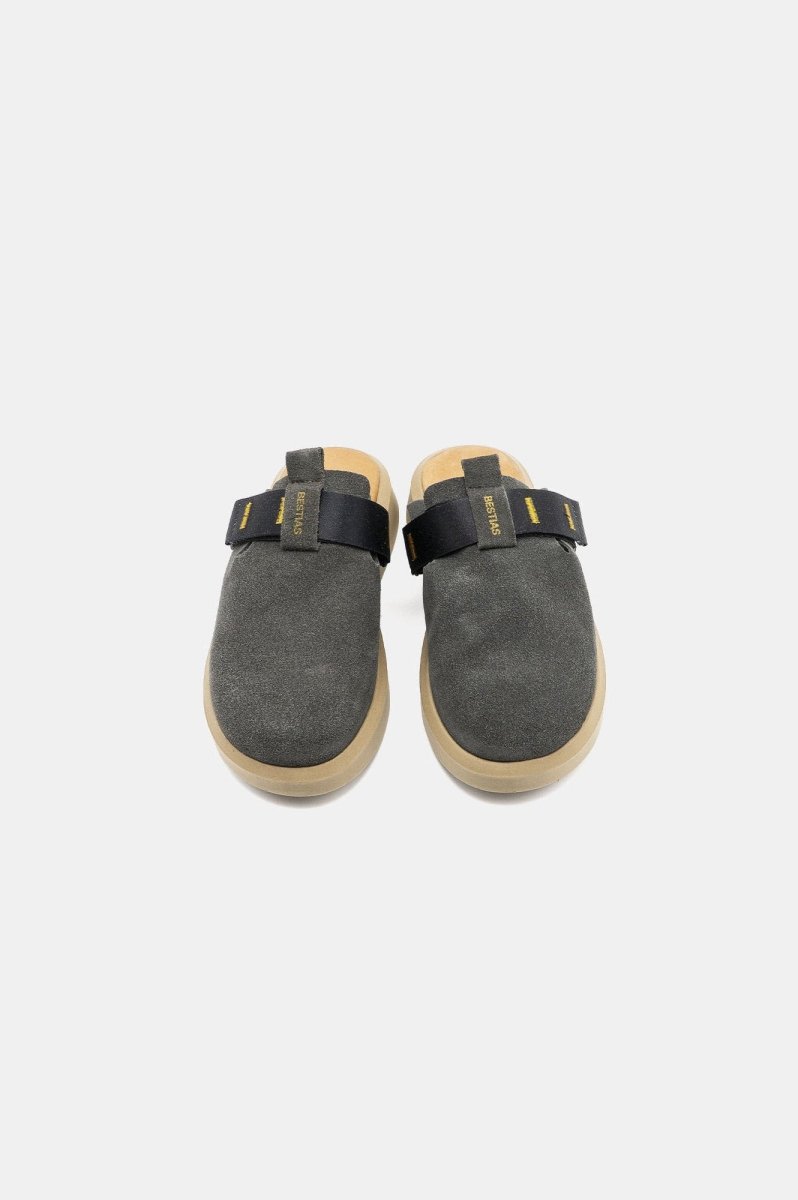 Shoes - Sueco Mujer - Oso Suede Onyx - BESTIAS