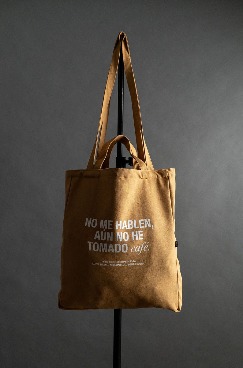 Tote Bag Canvas - Mi Café — Bestias