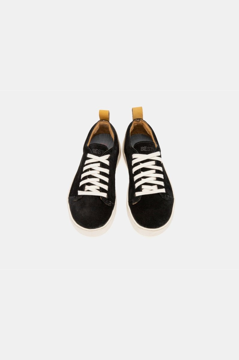 Shoes - Zapatilla Mujer - Cayman Low Suede Black - BESTIAS