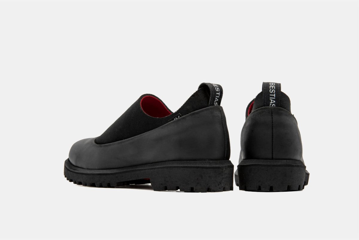 Shoes - Zapato Mujer - Wabi Lo Black Graso - BESTIAS