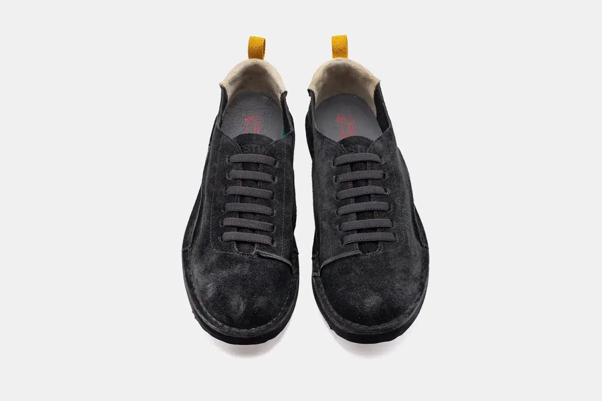 Shoes - Alpargata Slip-on Hombre - Tengu Suede Grafito - BESTIAS