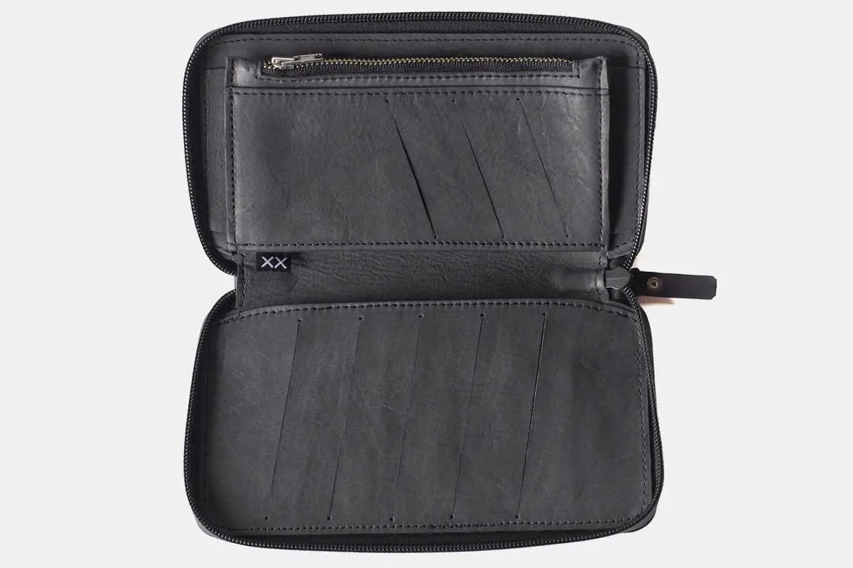 Clothing Accessories - Billetera - Zip Black - BESTIAS