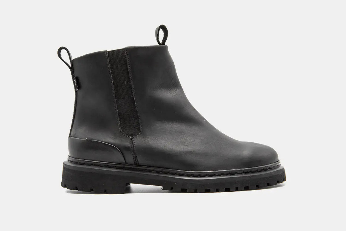 Botas de cuero con chiporro cheap