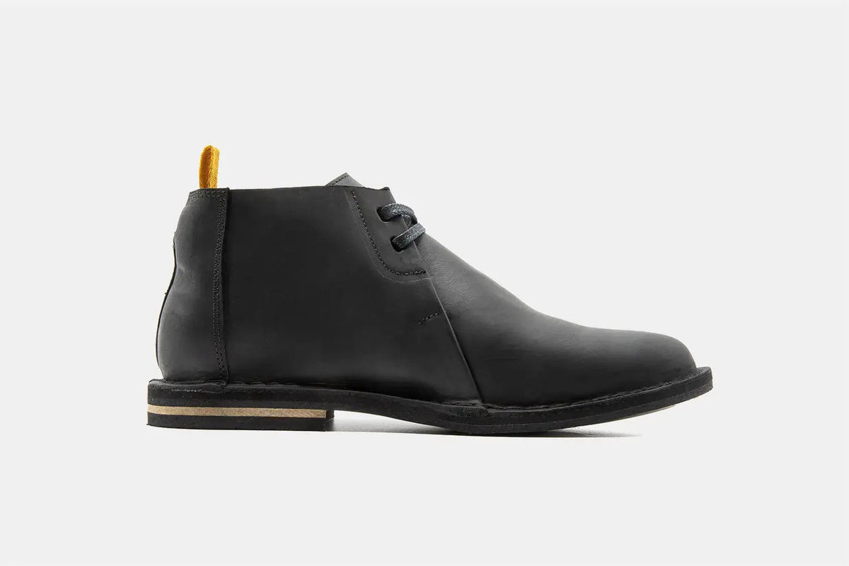 Shoes - Botín Hombre - Atlas Black Graso - BESTIAS
