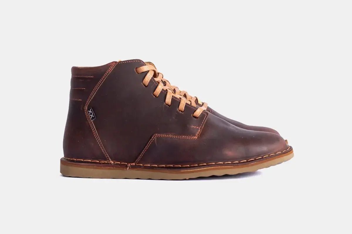 Shoes - Botín Hombre - Gerbo Pull Up Brown - BESTIAS