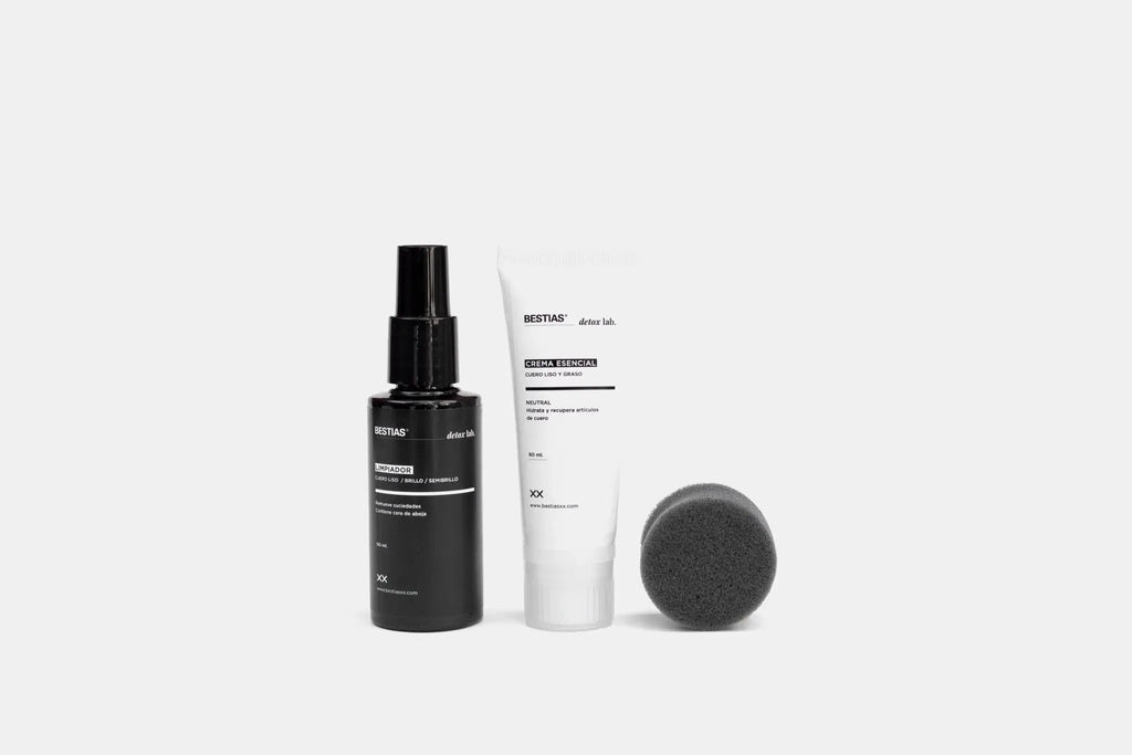 Limpiador Kit - Cuero Liso [detox lab] — Bestias
