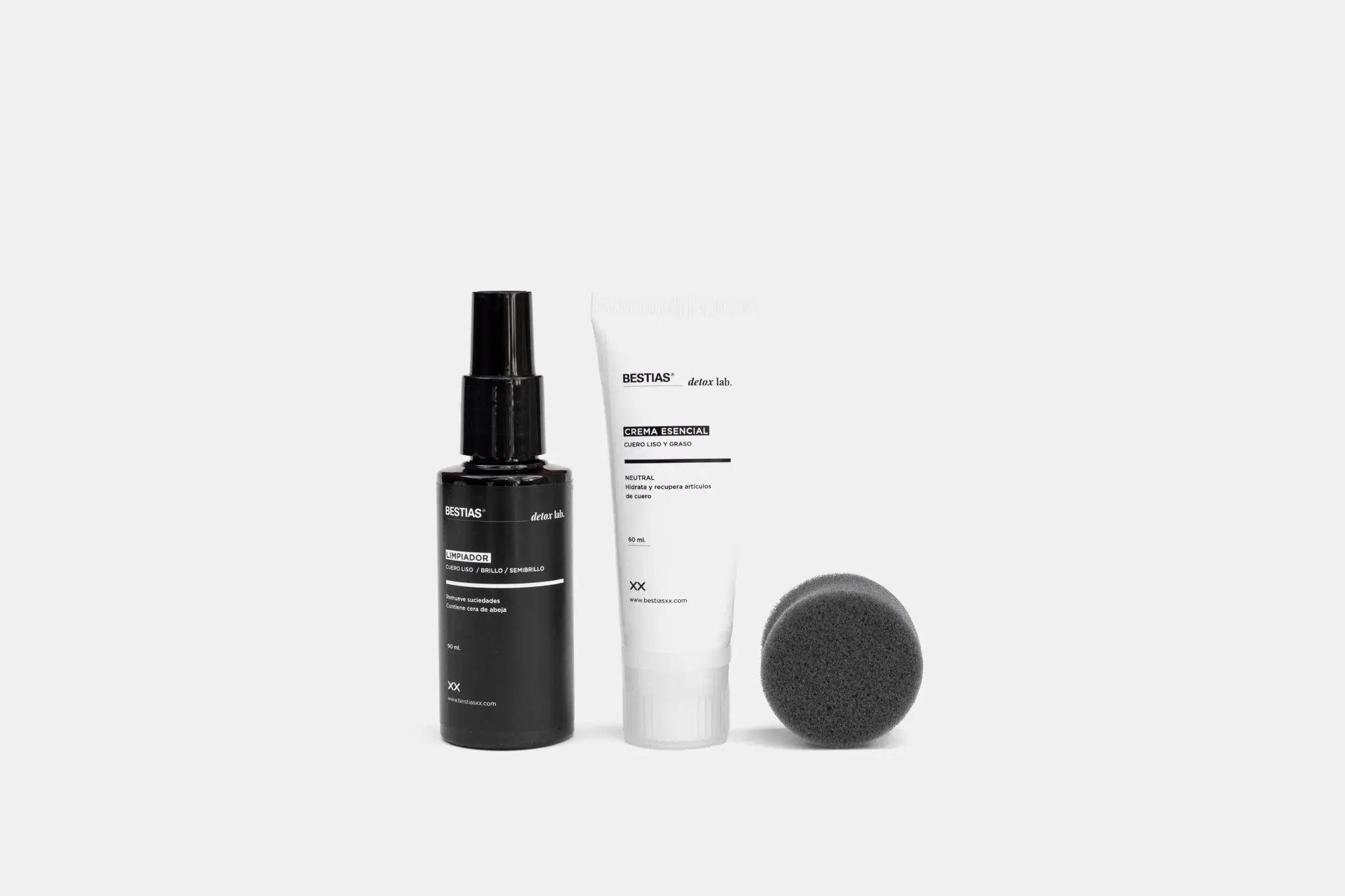 Limpiador Kit - Cuero Liso [detox lab] — Bestias