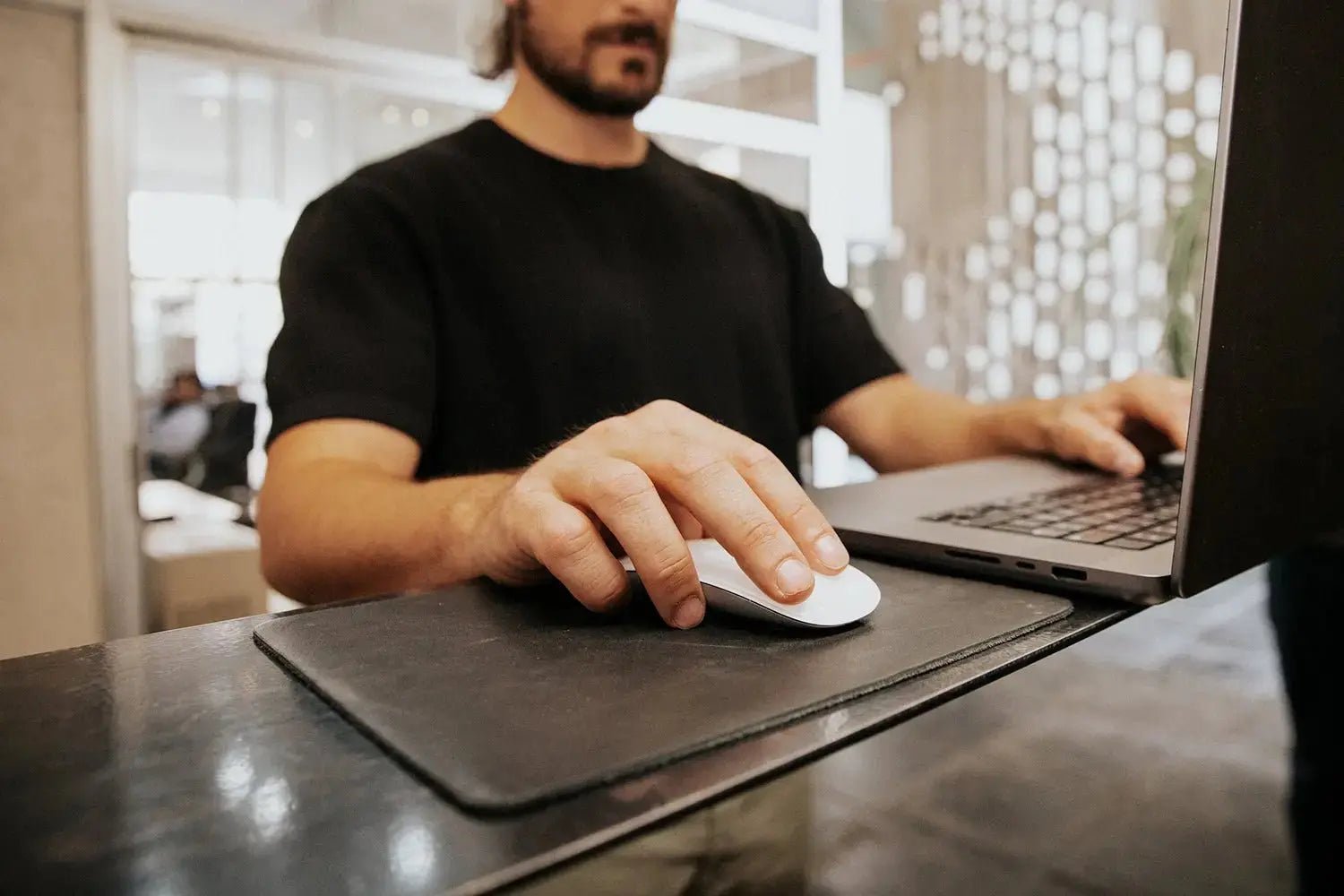 Mouse Pad Black — Bestias